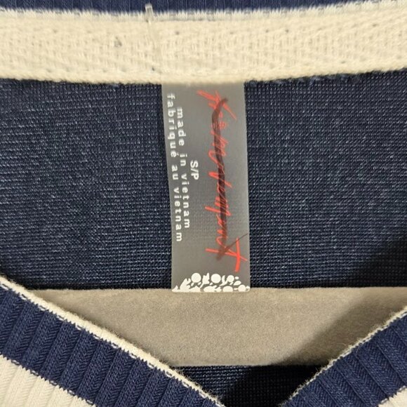 FREE PEOPLE happy camper tee extra-long tee Sz S NEW - Picture 9 of 9